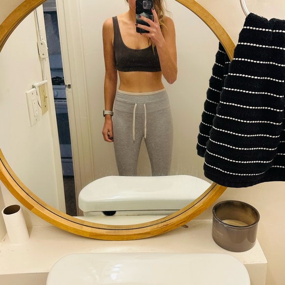 Vuori Vibe Elevation Legging - Light Heather Grey - Picture 3 of 3